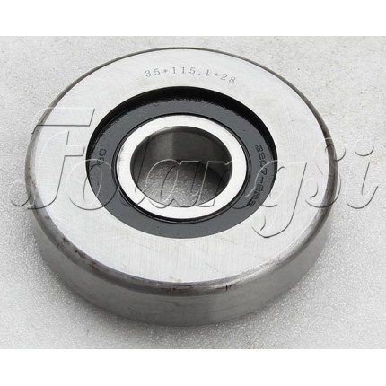 Ролик стрелы, подшипник мачты, для погрузчика Toyota 3-5FD, FG10-18, № 61831-11500-71, 618311150071