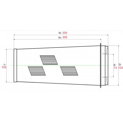 Фільтр повітряний, для навантажувача Hyster h2.0-3.5ft, №1574111, p611859, р611859