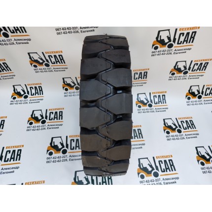 Шина супереластична, гусматік (цільноліта) для вилкових навантажувачів, 6.50-10 (6.50Х10), виробництва Katochi