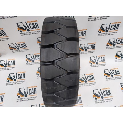 Шина супереластична, гусматік (цільноліта) для вилкових навантажувачів, 8.15-15 (28Х9-15), виробництва Katochi