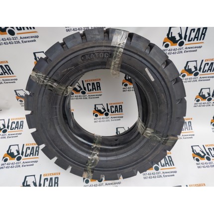 Шинокомплект, шина пневматична, для вилкових навантажувачів, 8.15-15 (28Х9-15), виробництва Katochi