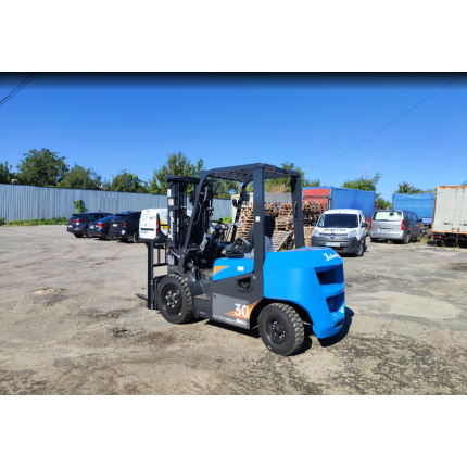 Вилковий автонавантажувач, погрузчик Folangsi CPCD30, Xinchai C498, щогла 3.0м з кареткою Cascade