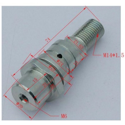 Палец рулевой тяги для погрузчика Toyota 7FD10-30, 7FB10-30 (0001-0210), 7FBH10-25, № 43731-13311-71, 43731-13310-71, 437311331171, 437311331071