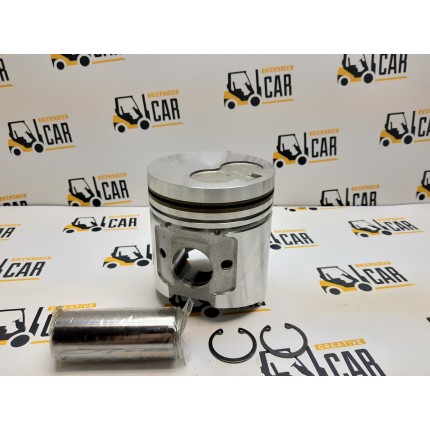 Поршень + палець для двигуна Yanmar 4D94LE, перший ремонт (+0,5), № YM129931-22100, YM12993122100