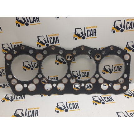 Прокладка ГБЦ для двигателя Mitsubishi S4S, графит, № 32A01-02203, 32A01-02204, 32A0102203, 32A0102204