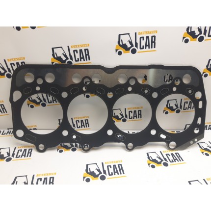 Прокладка ГБЦ для двигуна Toyota 1DZ-2, 7-8FD, металева, № 11115-UC020, 11115-78204-71, 11115UC020, 111157820471