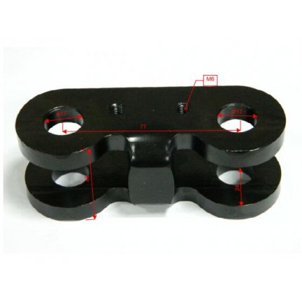 Тяга рулевая, серьга, для погрузчика Caterpillar, CAT GP/DP15-18NT, № 91F43-00500, 91B43-10500, 91F4300500, 91B4310500