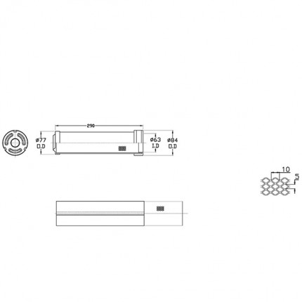 Фильтр воздушный внутренний, для погрузчика Nissan L02,H20, № 91E61-00600, A213938, 17744-U2100-71, 91E6100600, 17744U210071